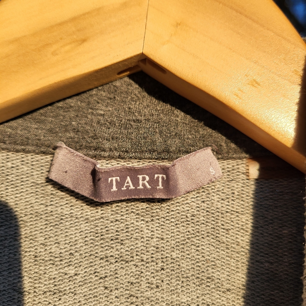 Tart grey buttoned jersey blazer - Picture 4 of 8
